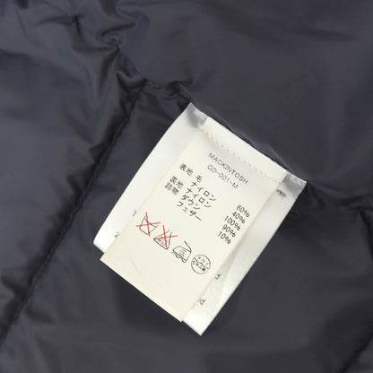 【中古】マッキントッシュ Mackintosh ウールナイロン ダウンコート ネイビー【サイズ42】【 状態ランクB 】【 メンズ 】