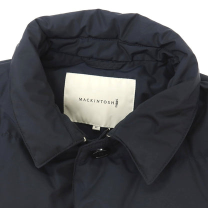 【中古】マッキントッシュ Mackintosh ウールナイロン ダウンコート ネイビー【サイズ42】【 状態ランクB 】【 メンズ 】