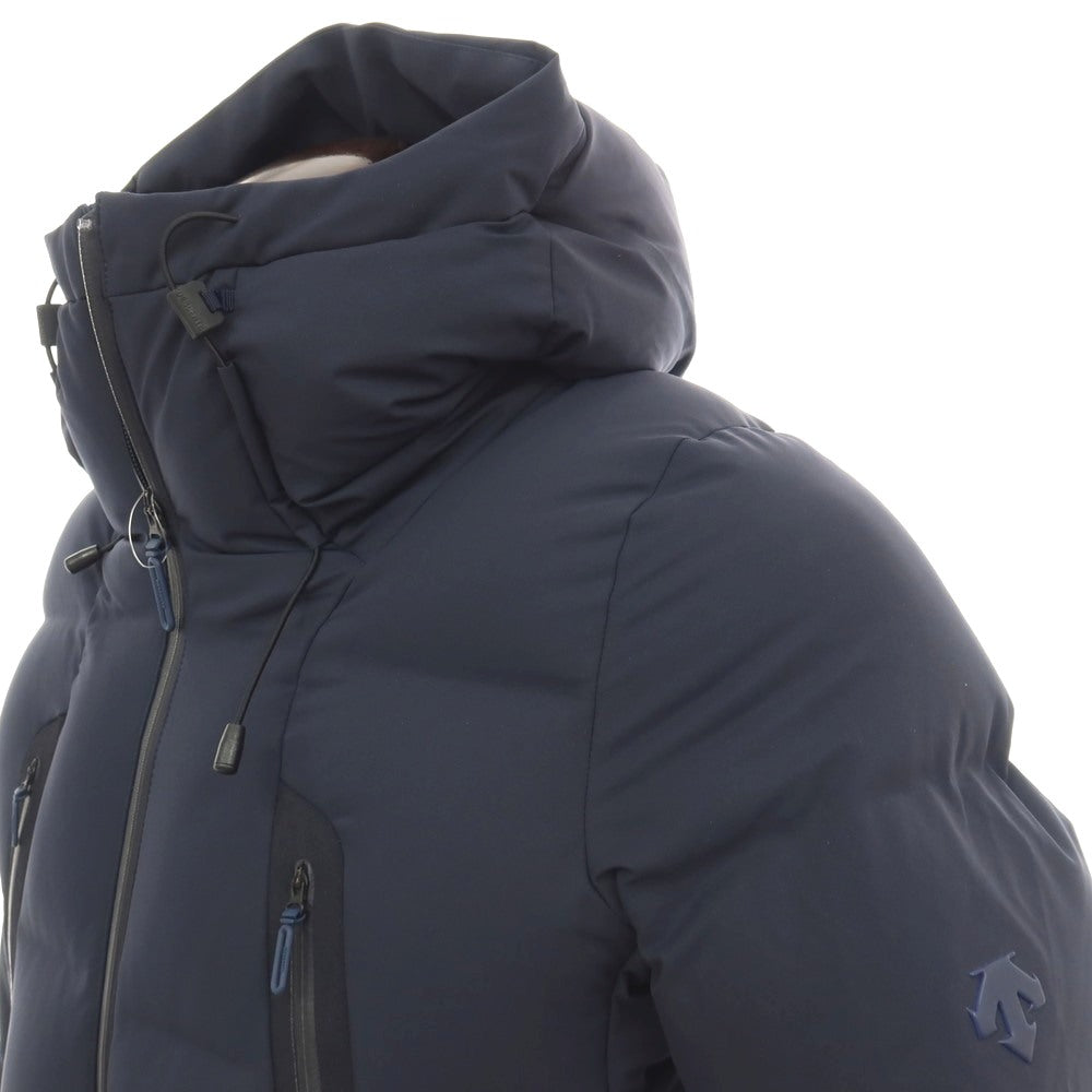 【中古】デサント DESCENTE 水沢ダウン マウンテニア ダウンジャケット ネイビー【サイズL】【 状態ランクB 】【 メンズ 】