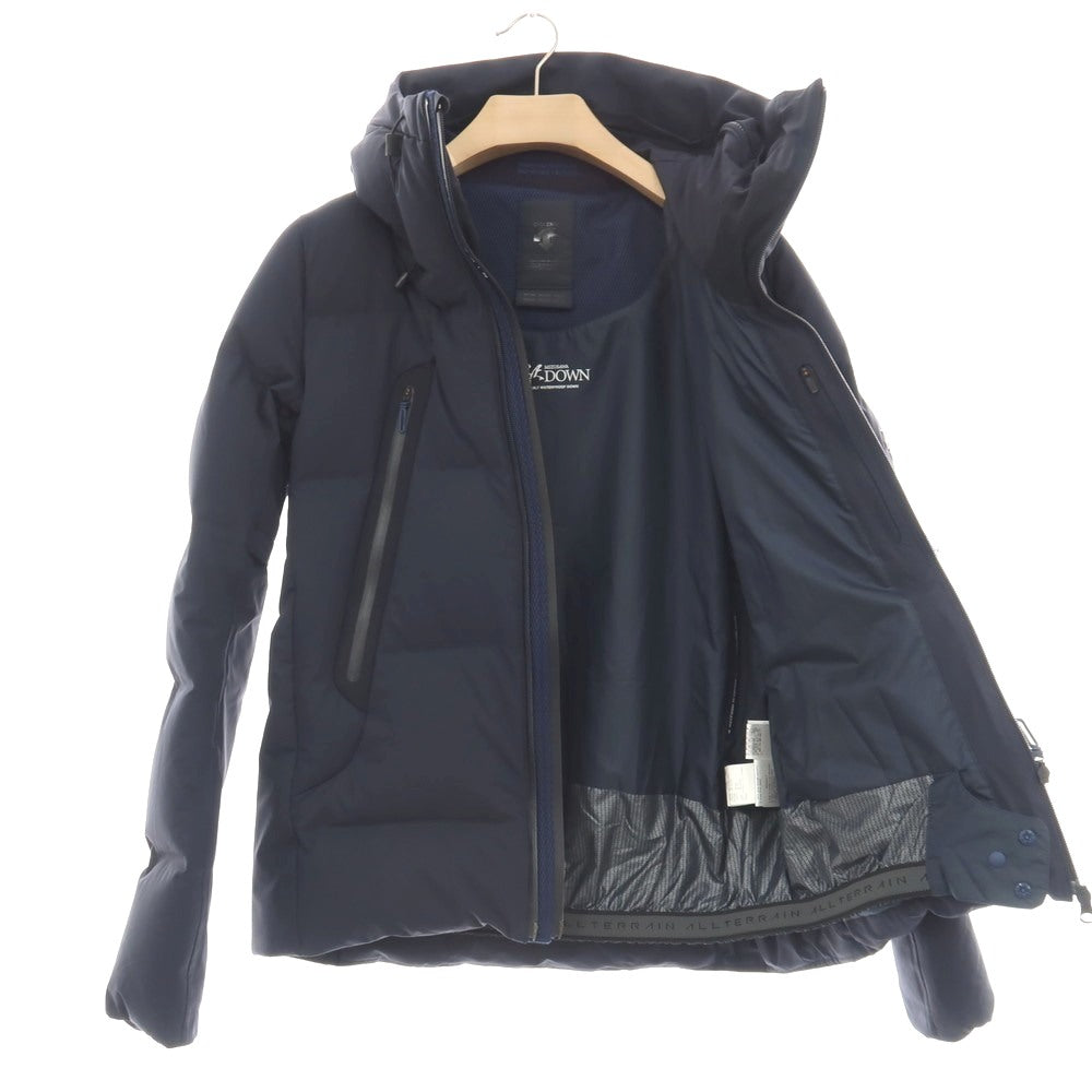 【中古】デサント DESCENTE 水沢ダウン マウンテニア ダウンジャケット ネイビー【サイズL】【 状態ランクB 】【 メンズ 】