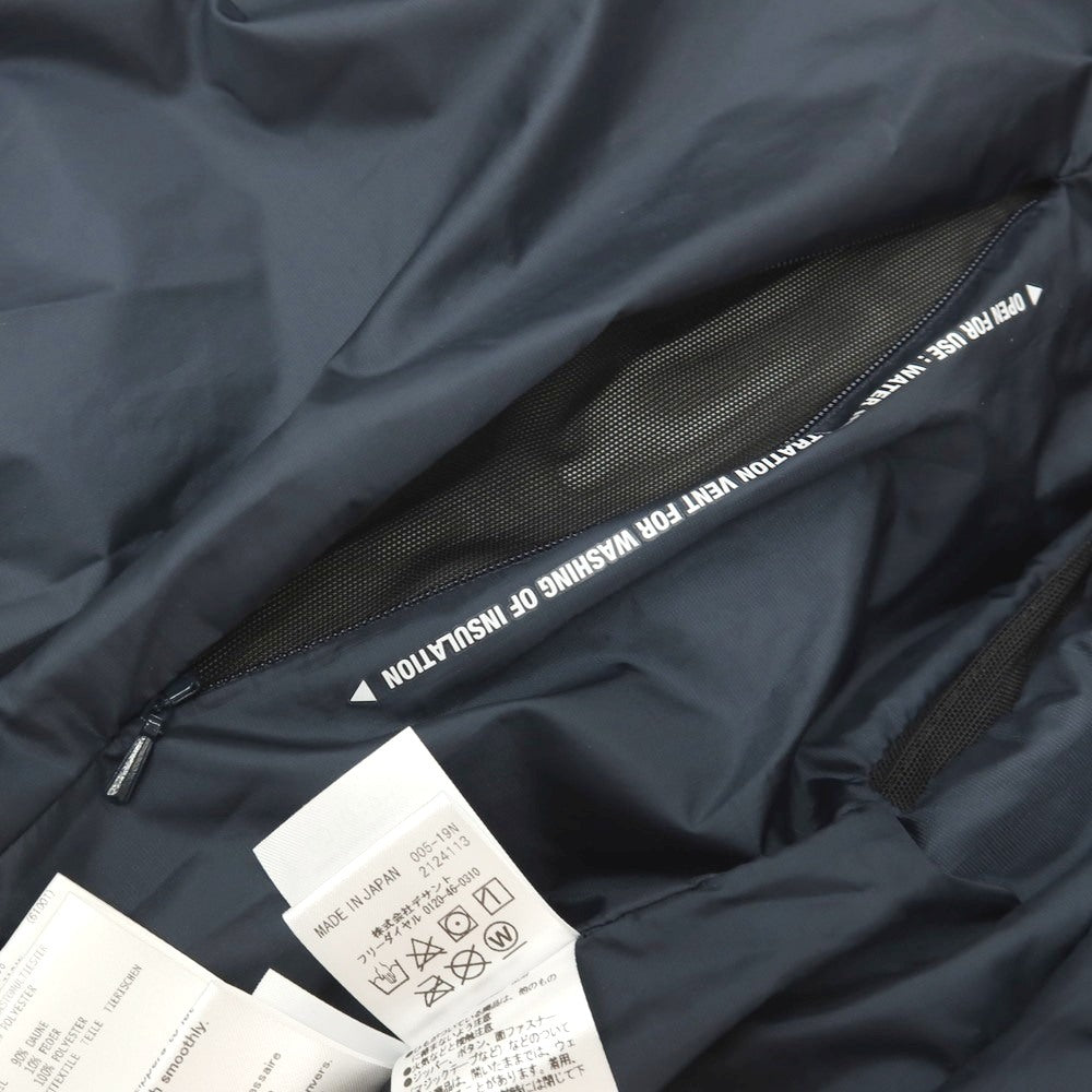 【中古】デサント DESCENTE 水沢ダウン マウンテニア ダウンジャケット ネイビー【サイズL】【 状態ランクB 】【 メンズ 】