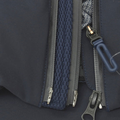 【中古】デサント DESCENTE 水沢ダウン マウンテニア ダウンジャケット ネイビー【サイズL】【 状態ランクB 】【 メンズ 】
