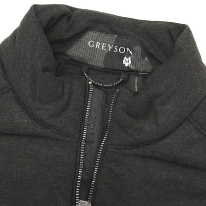 【中古】グレイソン GREYSON ポリエステルレーヨン 中綿ベスト ブルゾン チャコールグレー【サイズM】【 状態ランクA 】【 メンズ 】
