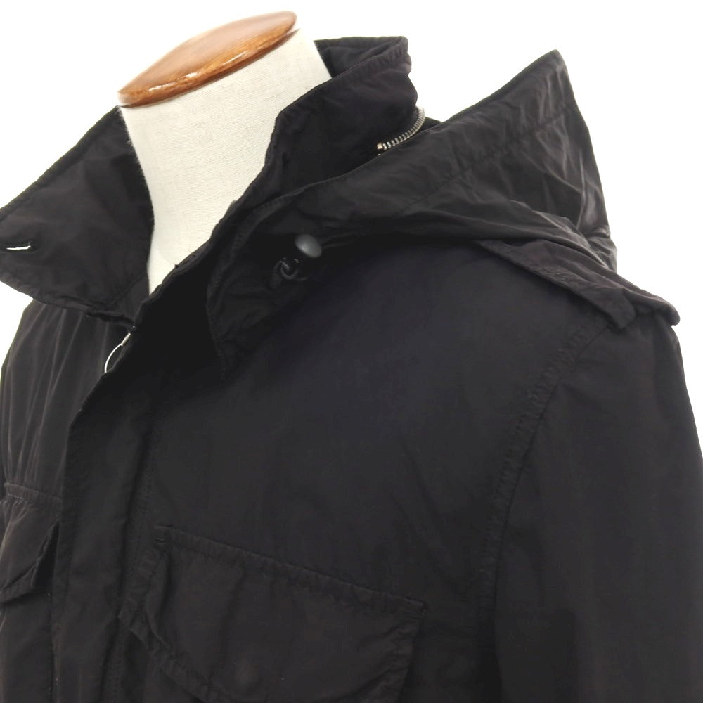 【中古】アスペジ ASPESI ポリエステルナイロン M-65 ミリタリージャケット ブラック【サイズM】【 状態ランクC 】【 メンズ 】