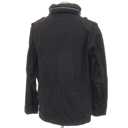 【中古】アスペジ ASPESI ポリエステルナイロン M-65 ミリタリージャケット ブラック【サイズM】【 状態ランクC 】【 メンズ 】