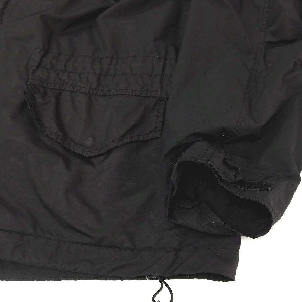 【中古】アスペジ ASPESI ポリエステルナイロン M-65 ミリタリージャケット ブラック【サイズM】【 状態ランクC 】【 メンズ 】