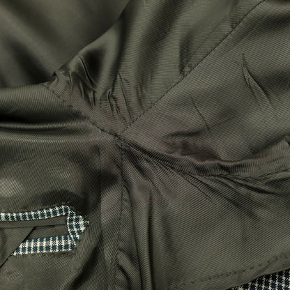 【中古】エリコフォルミコラ ERRICO FORMICOLA Vela ウールモヘヤシルク チェック 3B テーラードジャケット グリーン【サイズ50】【 状態ランクC 】【 メンズ 】