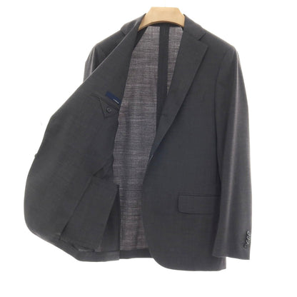 【中古】ラルディーニ LARDINI ストレッチ ウール 3つボタンスーツ グレー【サイズ48】【 状態ランクB 】【 メンズ 】