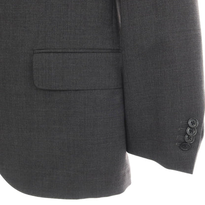 【中古】ラルディーニ LARDINI ストレッチ ウール 3つボタンスーツ グレー【サイズ48】【 状態ランクB 】【 メンズ 】