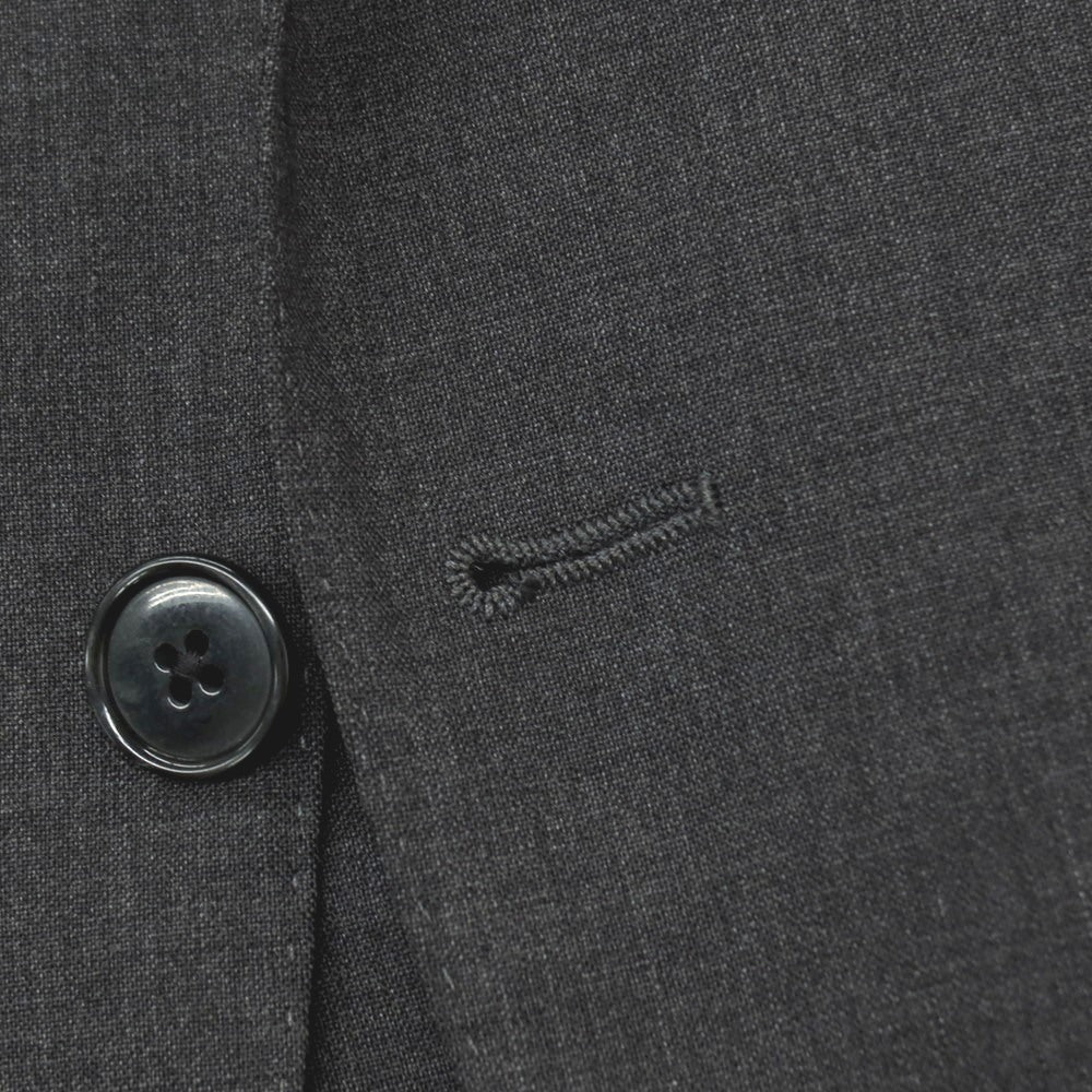 【中古】ラルディーニ LARDINI ストレッチ ウール 3つボタンスーツ グレー【サイズ48】【 状態ランクB 】【 メンズ 】