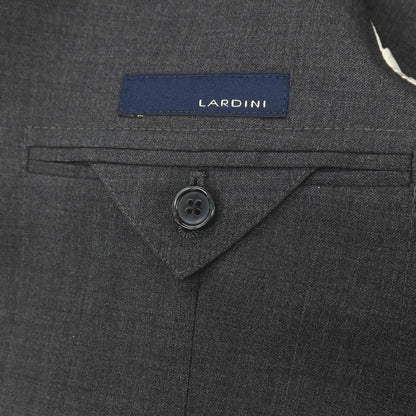 【中古】ラルディーニ LARDINI ストレッチ ウール 3つボタンスーツ グレー【サイズ48】【 状態ランクB 】【 メンズ 】