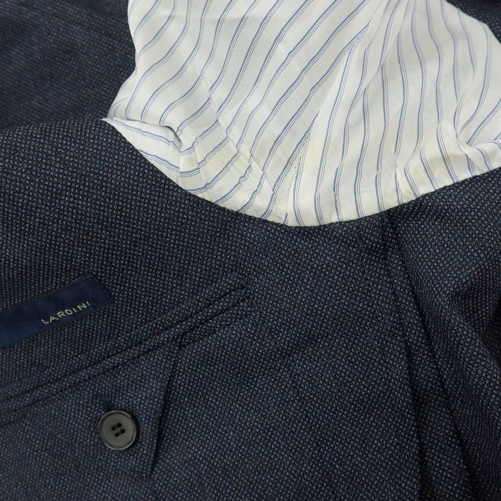 【中古】ラルディーニ LARDINI ウール 3つボタンスーツ ネイビー【サイズ48】【 状態ランクD 】【 メンズ 】