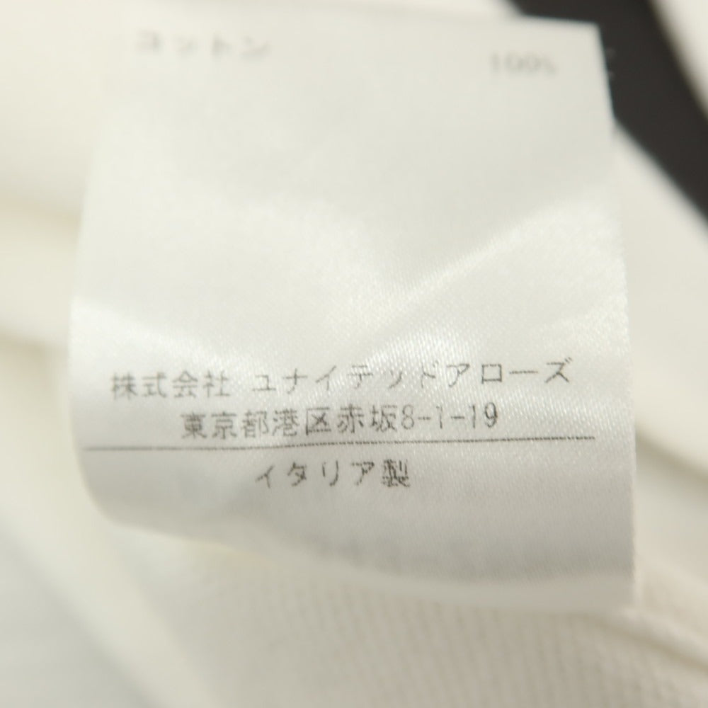 【中古】リベラーノ&amp;リベラーノ LIVERANO&amp;LIVERANO コットン 鹿の子 長袖ポロシャツ ホワイト【サイズL】【 状態ランクB 】【 メンズ 】
