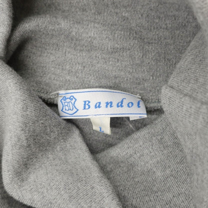 【中古】バンドール BANDOL コットン系 ジャージー タートルネック 長袖Ｔシャツ グレー【サイズL】【 状態ランクB 】【 メンズ 】