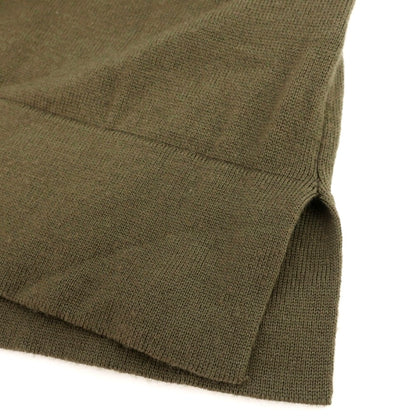 【中古】ジョンスメドレー JOHN SMEDLEY ウール ハイゲージ 長袖 ポロニット オリーブグリーン【サイズM】【 状態ランクB 】【 メンズ 】