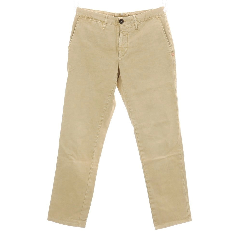 【中古】インコテックスレッド INCOTEX RED ツイルコットン ワークパンツ ベージュ【サイズ32】【 状態ランクB 】【 メンズ 】