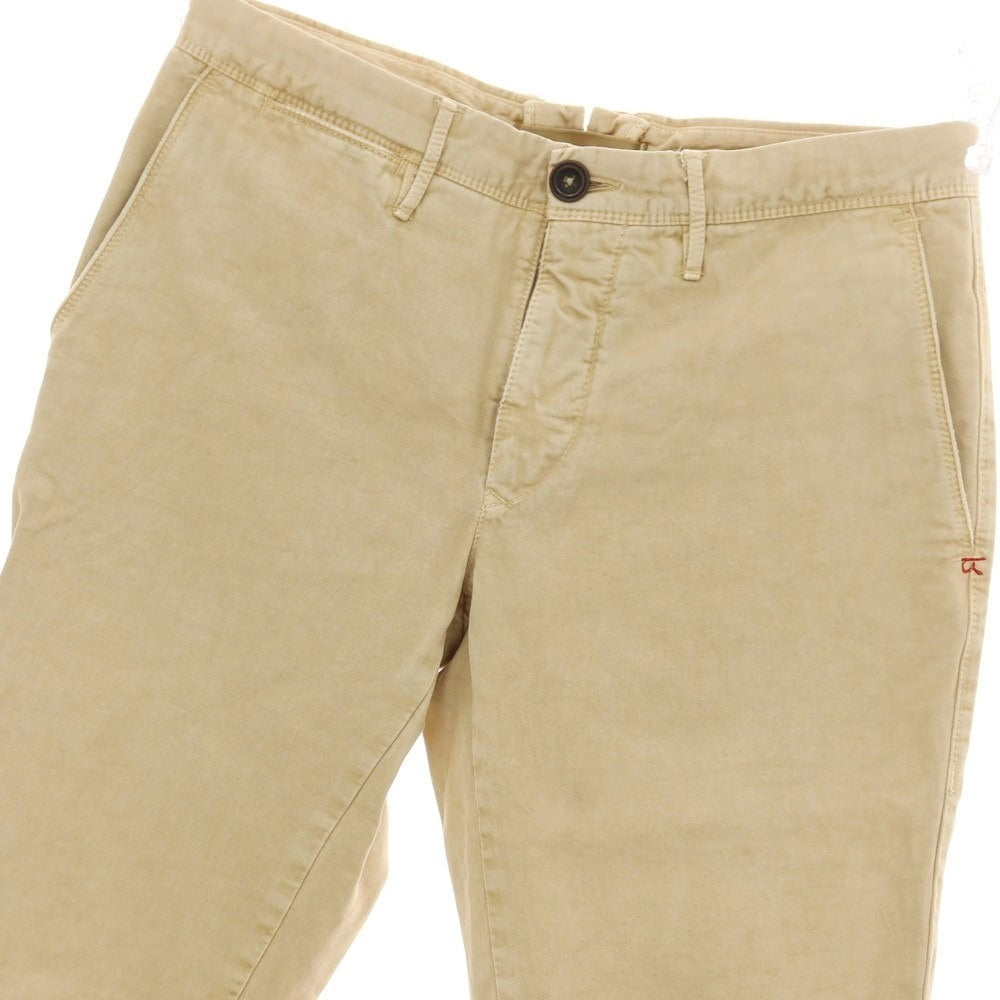 【中古】インコテックスレッド INCOTEX RED ツイルコットン ワークパンツ ベージュ【サイズ32】【 状態ランクB 】【 メンズ 】