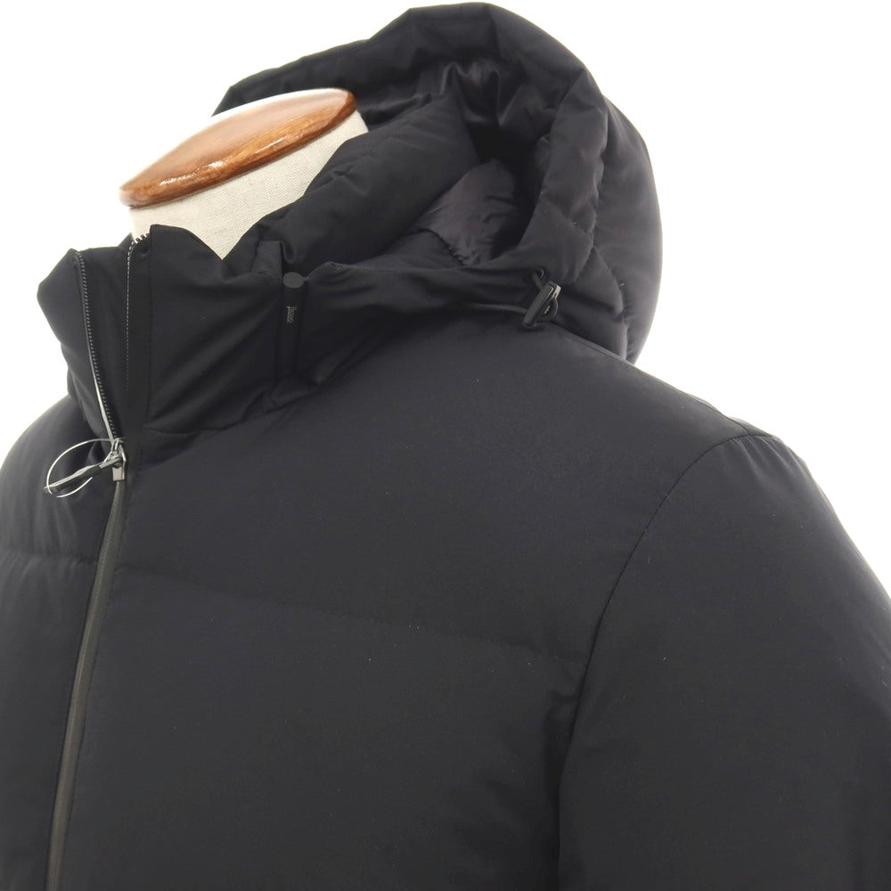 【中古】ヘルノ Herno Laminar GORE-TEX INFINIUM WINDSTOPPER ダウンジャケット ブラック【サイズ46】【 状態ランクB 】【 メンズ 】