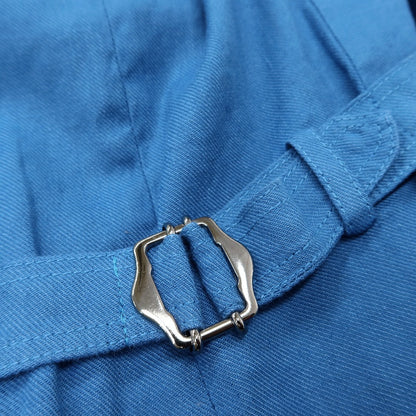 【中古】ラルディーニ LARDINI ストレッチ リネンコットン カジュアル系ジレ ベスト ブルー【サイズ46】【 状態ランクA 】【 メンズ 】