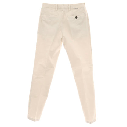 【中古】ベルウィッチ BERWICH ストレッチ ツイルコットン カジュアルスラックスパンツ ベージュ【サイズ44】【 状態ランクB 】【 メンズ 】