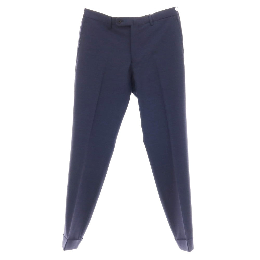 【中古】ユニバーサルランゲージ UNIVERSAL LANGUAGE ウール ドレススラックスパンツ ネイビー【サイズL】【 状態ランクA 】【 メンズ 】