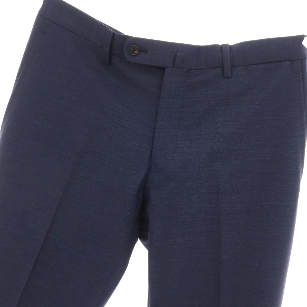 【中古】ユニバーサルランゲージ UNIVERSAL LANGUAGE ウール ドレススラックスパンツ ネイビー【サイズL】【 状態ランクA 】【 メンズ 】