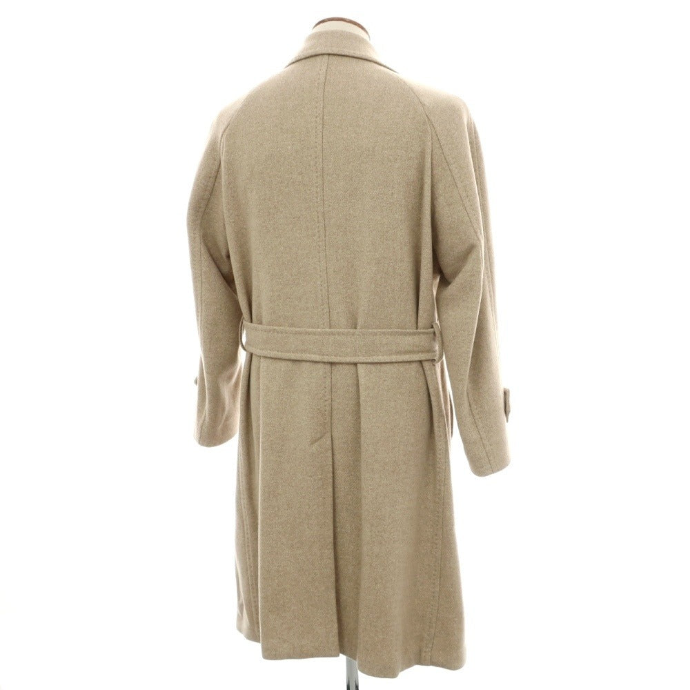 【新品】ティト アレグレット TITO ALLEGRETTO ウールカシミヤ メランジ ダブルブレストコート ベージュ【サイズ46】【 状態ランクN 】【 メンズ 】