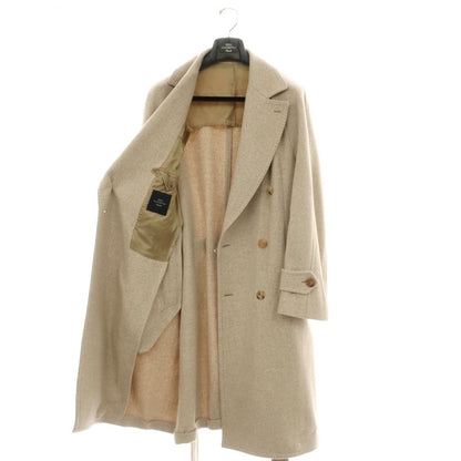 【新品】ティト アレグレット TITO ALLEGRETTO ウールカシミヤ メランジ ダブルブレストコート ベージュ【サイズ48】【 状態ランクN 】【 メンズ 】