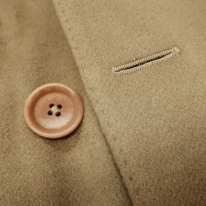 【新品】デペトリロ DE PETRILLO カシミヤ ダブルブレストコート ダークベージュ【サイズ44 Drop 7】【 状態ランクN 】【 メンズ 】
