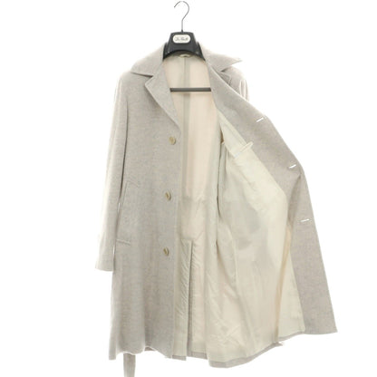 【新品】デペトリロ DE PETRILLO ウールカシミヤ メランジ ベルテッドコート アイスグレー【サイズ48 Drop 7】【 状態ランクN 】【 メンズ 】