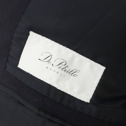 【新品】デペトリロ DE PETRILLO ウールカシミヤ チェスターフィールドコート ダークネイビー【サイズ48 Drop 7】【 状態ランクN 】【 メンズ 】