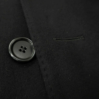 【新品】デペトリロ DE PETRILLO ウールカシミヤ チェスターフィールドコート ブラック【サイズ48 Drop 7】【 状態ランクN 】【 メンズ 】