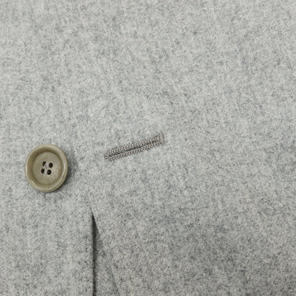 【新品】デペトリロ DE PETRILLO ウール メランジ 3つボタンスーツ ライトグレー【サイズ44 Drop 8】【 状態ランクN 】【 メンズ 】