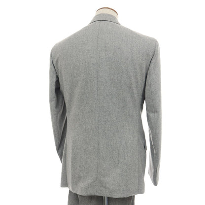 【新品】デペトリロ DE PETRILLO ウール メランジ 3つボタンスーツ ライトグレー【サイズ48 Drop 8】【 状態ランクN 】【 メンズ 】