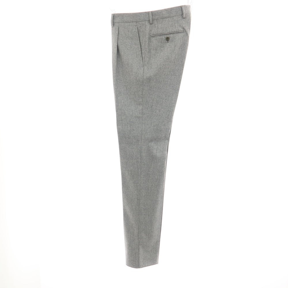 【新品】デペトリロ DE PETRILLO ウール メランジ 3つボタンスーツ ライトグレー【サイズ48 Drop 8】【 状態ランクN 】【 メンズ 】