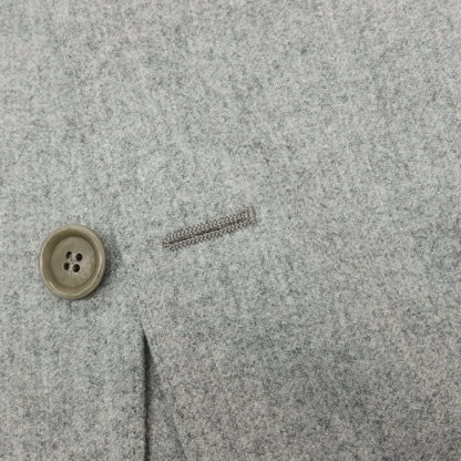 【新品】デペトリロ DE PETRILLO ウール メランジ 3つボタンスーツ ライトグレー【サイズ48 Drop 8】【 状態ランクN 】【 メンズ 】