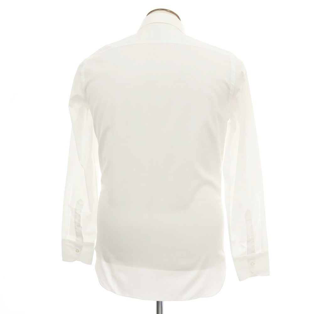 【新品アウトレット】マリアサンタンジェロ Maria Santangelo MARCO コットン ワイドカラー ドレスシャツ ホワイト【サイズ42】【 状態ランクN- 】【 メンズ 】