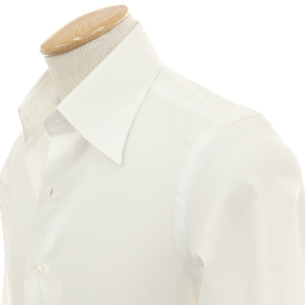 【新品】マリアサンタンジェロ Maria Santangelo MATTEO コットン レギュラーカラー ドレスシャツ ホワイト【サイズ36】【 状態ランクN 】【 メンズ 】