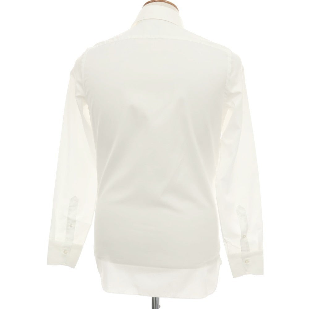 【新品アウトレット】マリアサンタンジェロ Maria Santangelo MATTEO コットン レギュラーカラー ドレスシャツ ホワイト【サイズ40】【 状態ランクN- 】【 メンズ 】