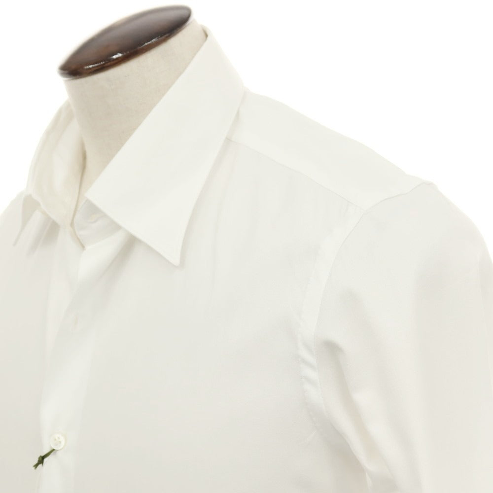 【新品】マリアサンタンジェロ Maria Santangelo MATTEO コットン レギュラーカラー ドレスシャツ ホワイト【サイズ41】【 状態ランクN 】【 メンズ 】