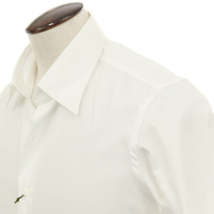 【新品】マリアサンタンジェロ Maria Santangelo MATTEO コットン レギュラーカラー ドレスシャツ ホワイト【サイズ41】【 状態ランクN 】【 メンズ 】