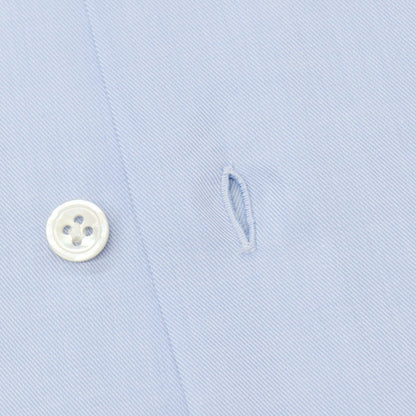 【新品】マリアサンタンジェロ Maria Santangelo MARCO コットン ワイドカラー ドレスシャツ ライトブルー【サイズ36】【 状態ランクN 】【 メンズ 】