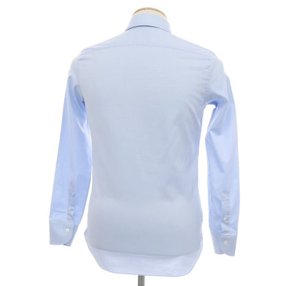 【新品】マリアサンタンジェロ Maria Santangelo MATTEO コットン レギュラーカラー ドレスシャツ ライトブルー【サイズ36】【 状態ランクN 】【 メンズ 】