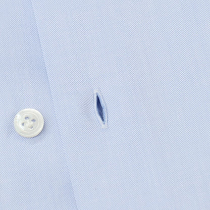 【新品】マリアサンタンジェロ Maria Santangelo MATTEO コットン レギュラーカラー ドレスシャツ ライトブルー【サイズ36】【 状態ランクN 】【 メンズ 】