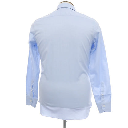 【新品】マリアサンタンジェロ Maria Santangelo MATTEO コットン レギュラーカラー ドレスシャツ ライトブルー【サイズ41】【 状態ランクN 】【 メンズ 】