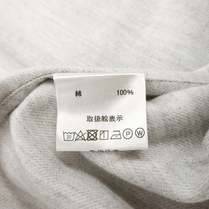 【新品】マリアサンタンジェロ Maria Santangelo ASPEN 両面起毛ツイルコットン オープンカラー カジュアルシャツ ライトグレー【サイズS】【 状態ランクN 】【 メンズ 】