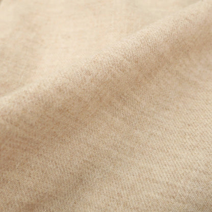 【新品】マリアサンタンジェロ Maria Santangelo ASPEN 両面起毛ツイルコットン オープンカラー カジュアルシャツ ベージュ【サイズS】【 状態ランクN 】【 メンズ 】