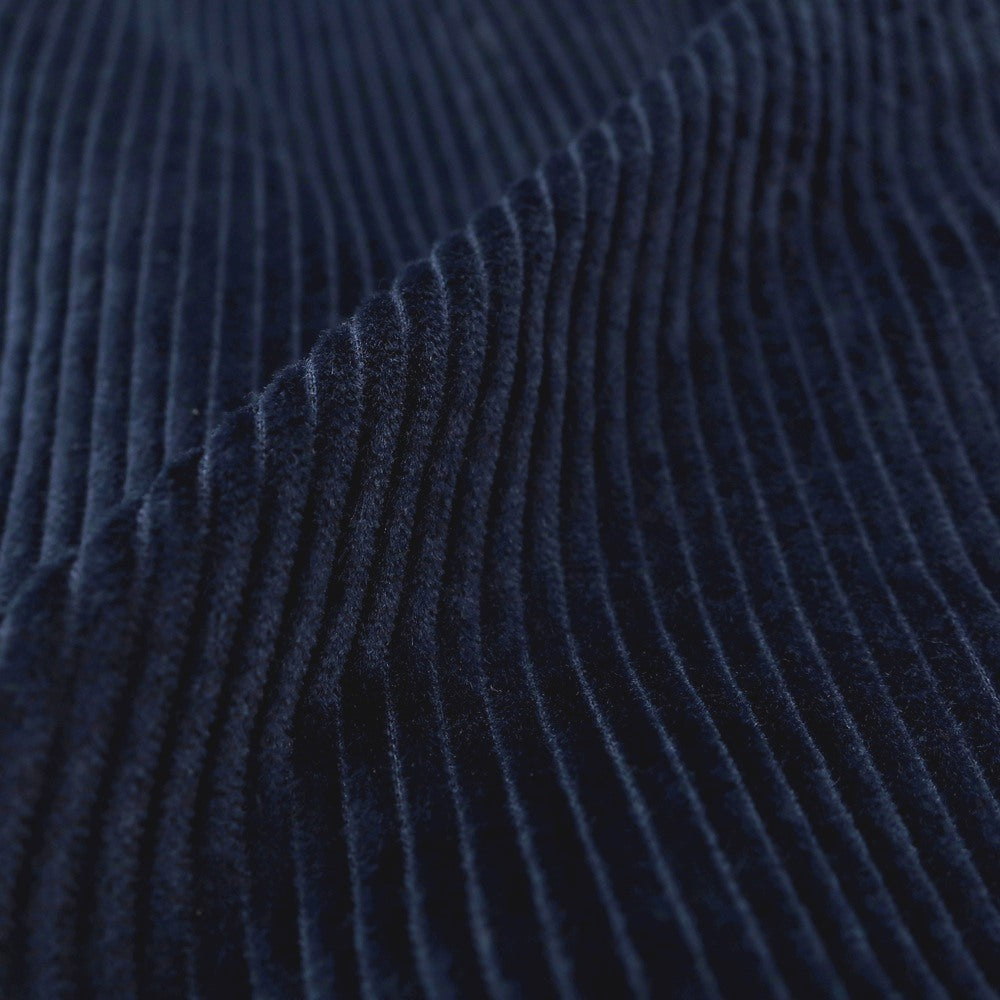 【新品】マリアサンタンジェロ Maria Santangelo ASPEN コットン コーデュロイ オープンカラー カジュアルシャツ ネイビー【サイズS】【 状態ランクN 】【 メンズ 】