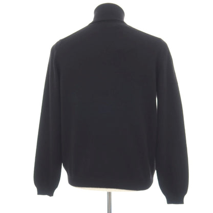 【新品アウトレット】セッテフィーリ カシミア Settefili Cashmere カシミヤ タートルネック プルオーバーニット ブラック【サイズ44】【 状態ランクN- 】【 メンズ 】