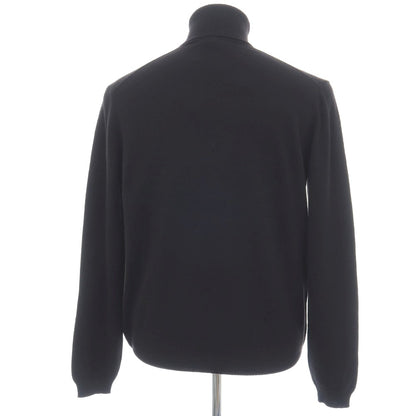 【新品アウトレット】セッテフィーリ カシミア Settefili Cashmere カシミヤ タートルネック プルオーバーニット ブラック【サイズ48/S】【 状態ランクN- 】【 メンズ 】